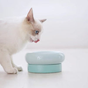 MAKESURE Yummy Cat Bowl With2-IN-1 Stand